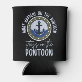 ポンツーンで起こることポンツーンに留まる 缶クーラー