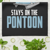 ポンツーンに何が起こるか キッチンタオル (折り畳み)