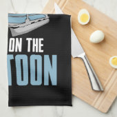 ポンツーンに何が起こるか キッチンタオル (四つ折り)