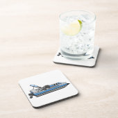 ポンツーンのおもしろい コースター (右側)