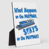 ポンツーンの フォトプラーク (側面)