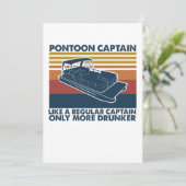 ポンツーンキャプテン通常のキャプテンより酔っぱらいが好き サンキューカード (スタンド正面)