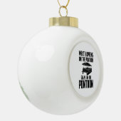 ポンツーンボート セラミックボールオーナメント (左)