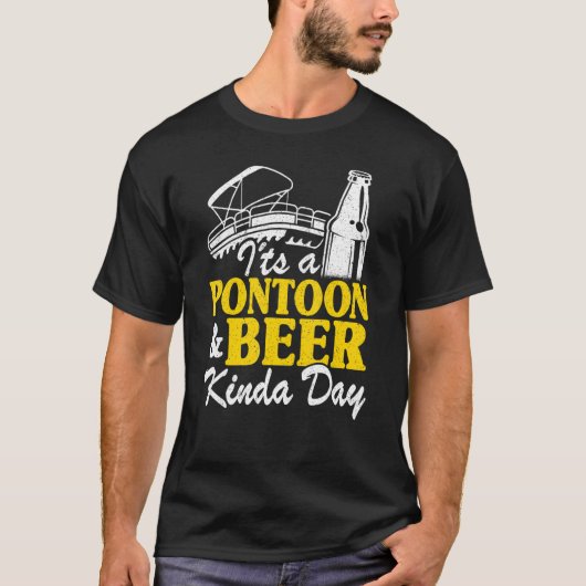 ポンツーン&ビールキンダ日飲みポンツーンC Tシャツ (正面)