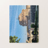 ポンテアンドキャッスルサンタンジェロアットドーン-ローマ(イタリア) ジグソーパズル (縦)
