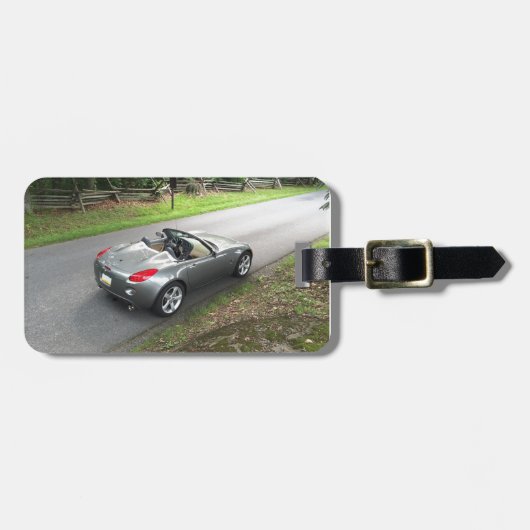 ポンティアクの至 ラゲッジタグ (正面横)