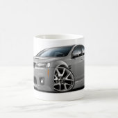 ポンティアクG8 GXPの銀製車 コーヒーマグカップ (中央)