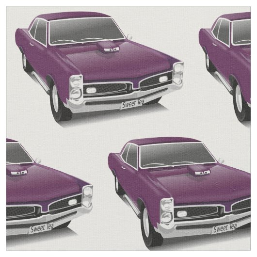 ポンティアクGTOの生地 ファブリック (クローズアップ)