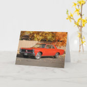 ポンティアクGTO カード (黄色い花)