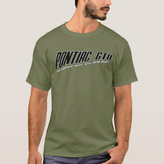 ポンティアクGTO -傾けられたデザインのアメリカ人のクラシック Tシャツ
