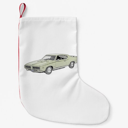 ポンティアクGTO 1969の裁判官 スモールクリスマスストッキング (正面)