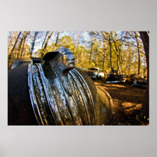 ポンティアックインディアンメタルフードオーナメント ポスター