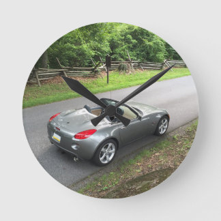 ポンティアック至 ラウンド壁時計