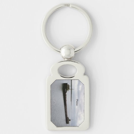 ポンティアック金属キーチェーン キーホルダー (正面)