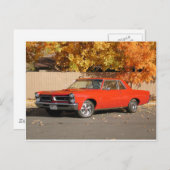 ポンティアックGTO ポストカード (正面/裏面)