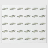 ポンティアックGTO 1969年判事 ラッピングペーパー (フラット)