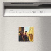 ポンティウス・ピラトはイエスをジェルに投げ捨てた マグネット (インサイチュ (食洗機))