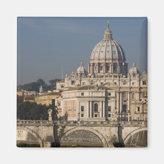 ポンテサンタンジェロと聖ペテロの見解 マグネット (正面)