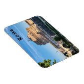 ポンテサンタンジェロ夜明け – ローマ，イタリア マグネット (右側)