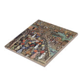 ポンテデッラパリア、ヴェネツィアbyモーリス・プレンダーガスト タイル (側面)