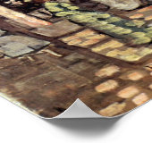 ポンテデッラパリア、ヴェネツィアbyモーリス・プレンダーガスト ポスター (角)