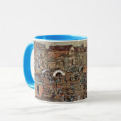 ポンテデッラパリア、ヴェネツィアbyモーリス・プレンダーガスト マグカップ (正面左)