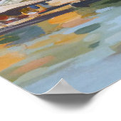 ポンテリアルト |イタリア，ベネチア ポスター (角)