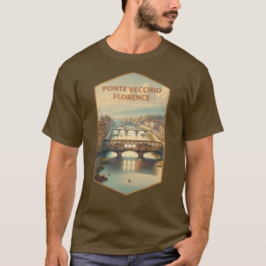 ポンテヴェッキオフローレンス Tシャツ (正面)