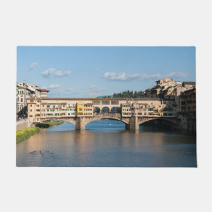 ポンテヴェッキオ旧橋 – フィレンツェ,イタリア ドアマット