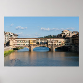 ポンテヴェッキオ旧橋 – フィレンツェ,イタリア ポスター