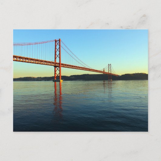 ポンテ25デ・アブリル，ポルトガル ポストカード (正面)