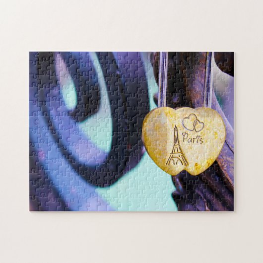 ポンデアーツラブロックパリ。 ジグソーパズル (横)