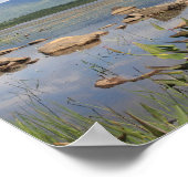 ポンディシェリーマウンテンビューポスタ感動的ー ポスター (角)