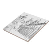 ポンデビールヘイキム – パリ，フランス タイル (側面)