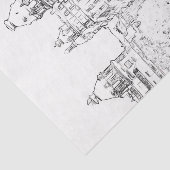 ポンデビールヘイキム – パリ，フランス 薄葉紙 (詳細)