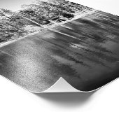 ポンデローサパインの反射写真 フォトプリント            (角)