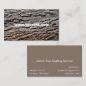 ポンデローサマツの吠え声の名刺 名刺 (正面/裏面)