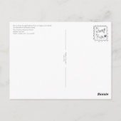 ポンデローザシャインコロラドマウンテンポストカード ポストカード (裏面)