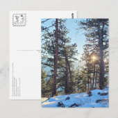 ポンデローザシャインコロラドマウンテンポストカード ポストカード (正面/裏面)