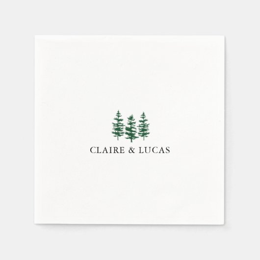 ポンデローザパインズナプキンス スタンダードカクテルナプキン (正面)