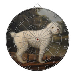 ポントの白いプードル（George Stubbs著） ダーツボード
