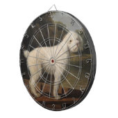 ポントの白いプードル（George Stubbs著） ダーツボード (正面右)