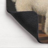 ポントの白いプードル(George Stubbs著) マウスパッド (コーナー)