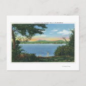 ポントゥスク湖の景色 ポストカード (正面)