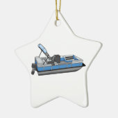 ポントゥーンおもしろい セラミックオーナメント (左)