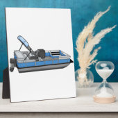 ポントゥーンおもしろい フォトプラーク (側面)