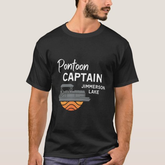 ポントゥーンキャプテンジマーソン湖 Tシャツ (正面)