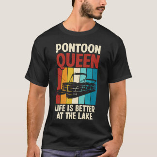 ポントゥーンクイーン ボーティングTシャツ Tシャツ