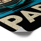 ポントゥーンパレクトボートキャプテンポントゥーンオーナーパパ ポスター (角)