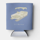 ポントゥーンボートパーソナライズされたクーラーボックス 缶クーラー (正面)